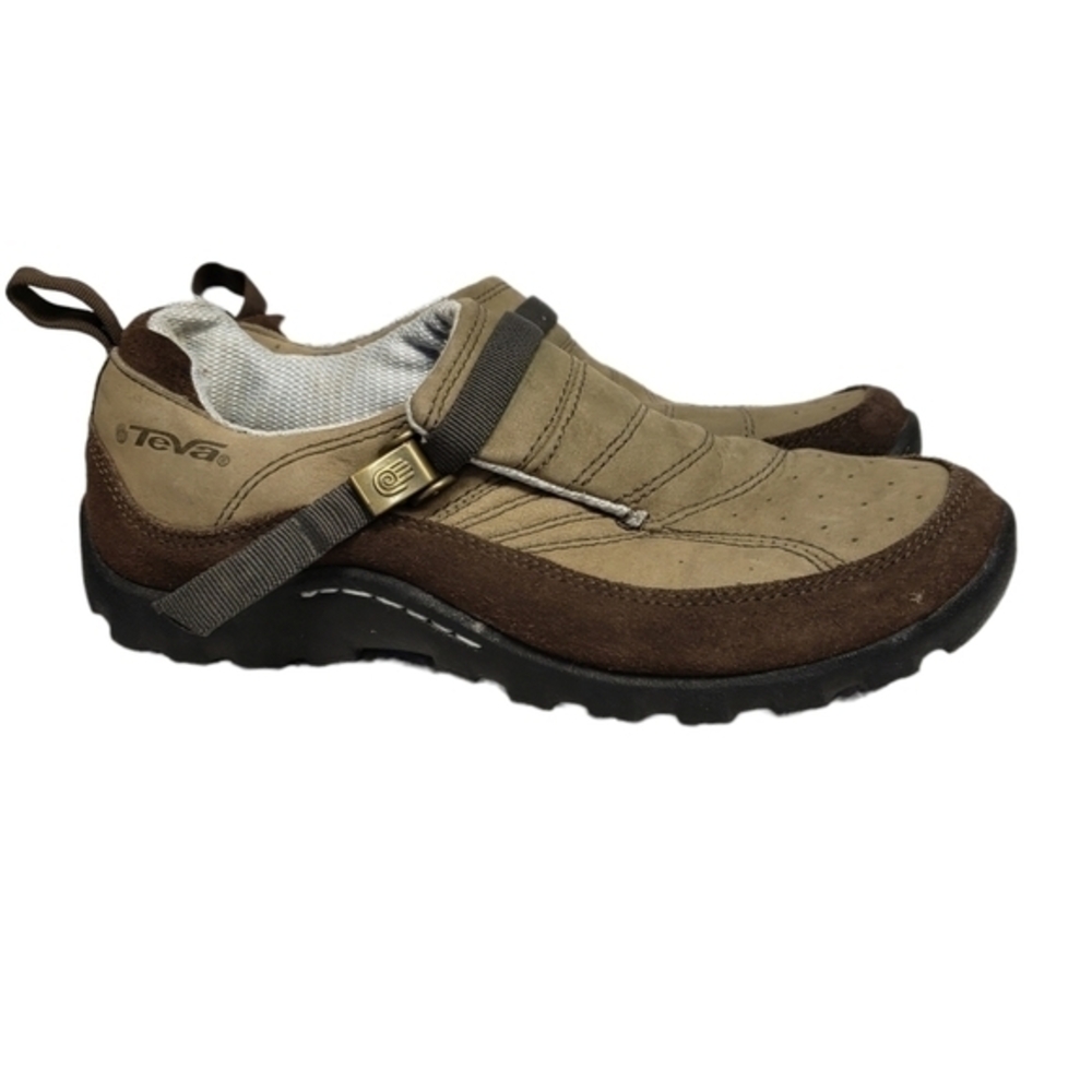 Teva TSUSA Sepia Womens Shoes Size 6.5 Tan‎ Brown Taupe SN 6563 Outdoor Used